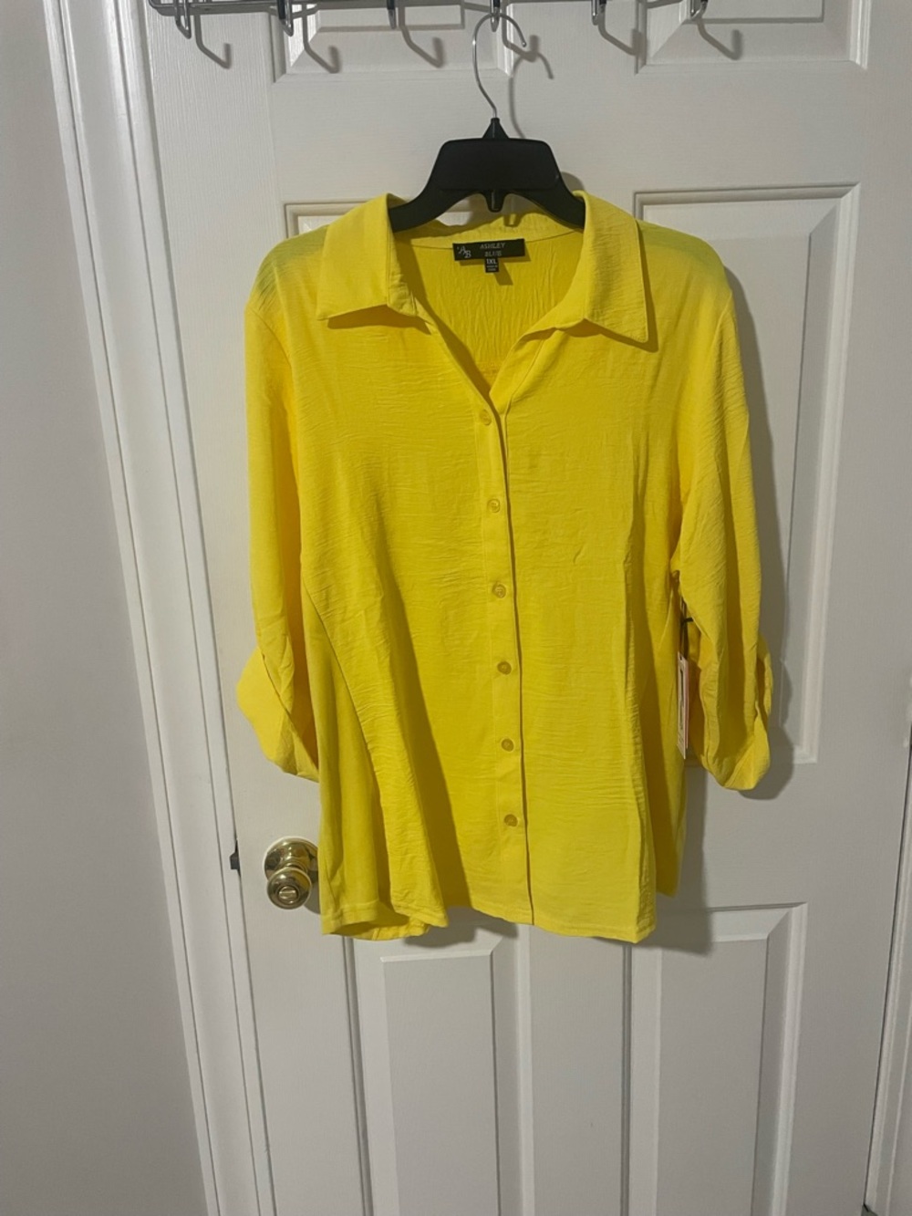 Ashley blue 1x yellow top